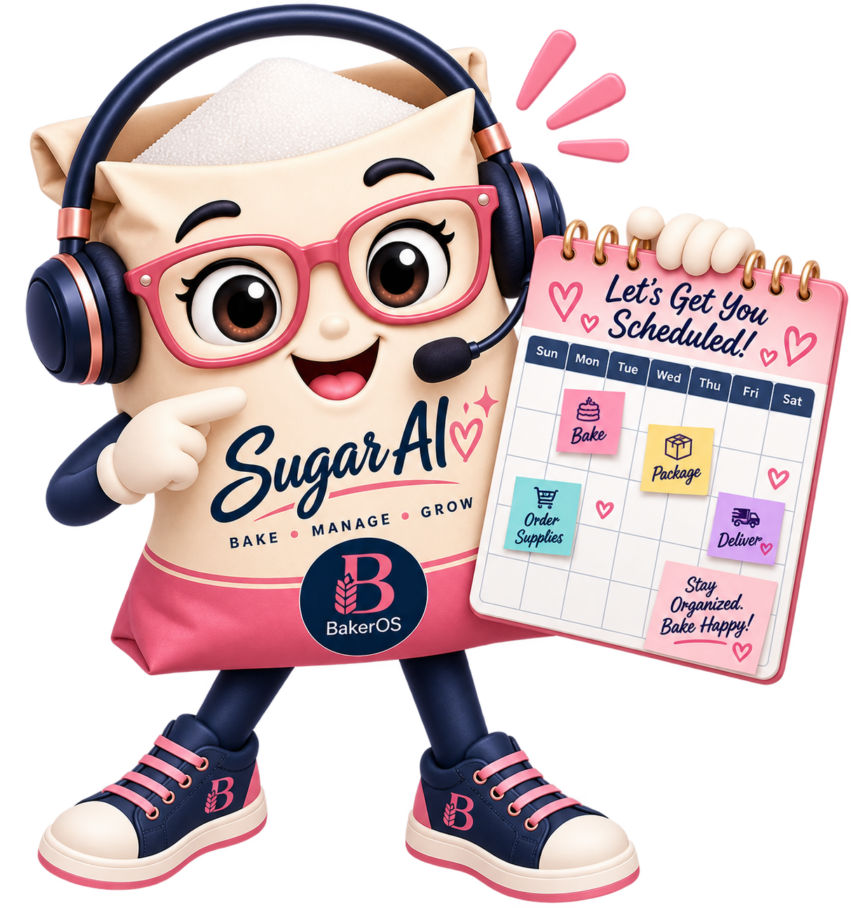 Sugar AI calendar and scheduling