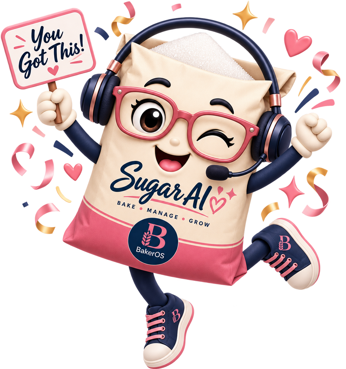 Sugar AI celebrating
